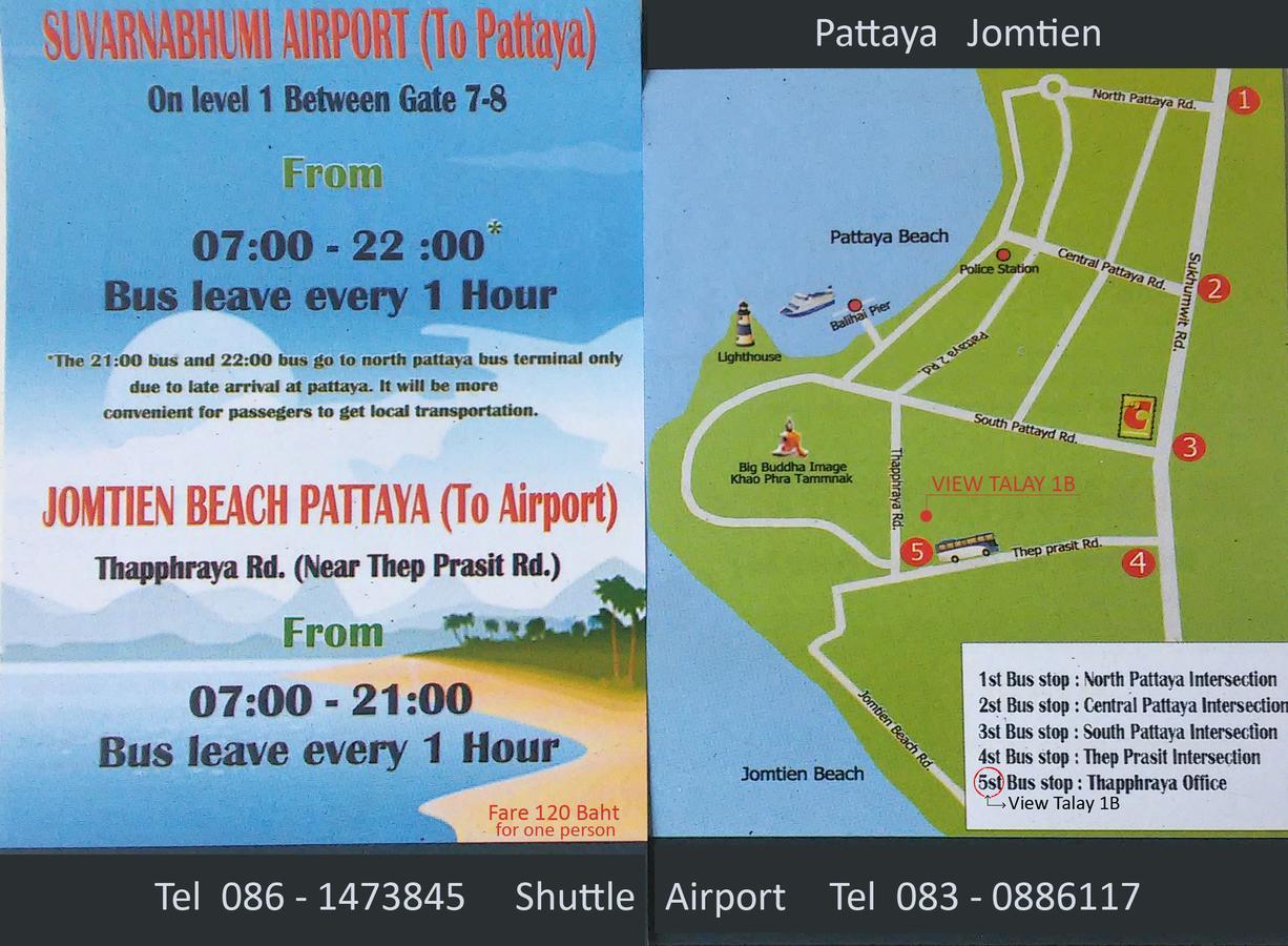 View Talay 2 Suite Apartments Jomtien Beach Buitenkant foto